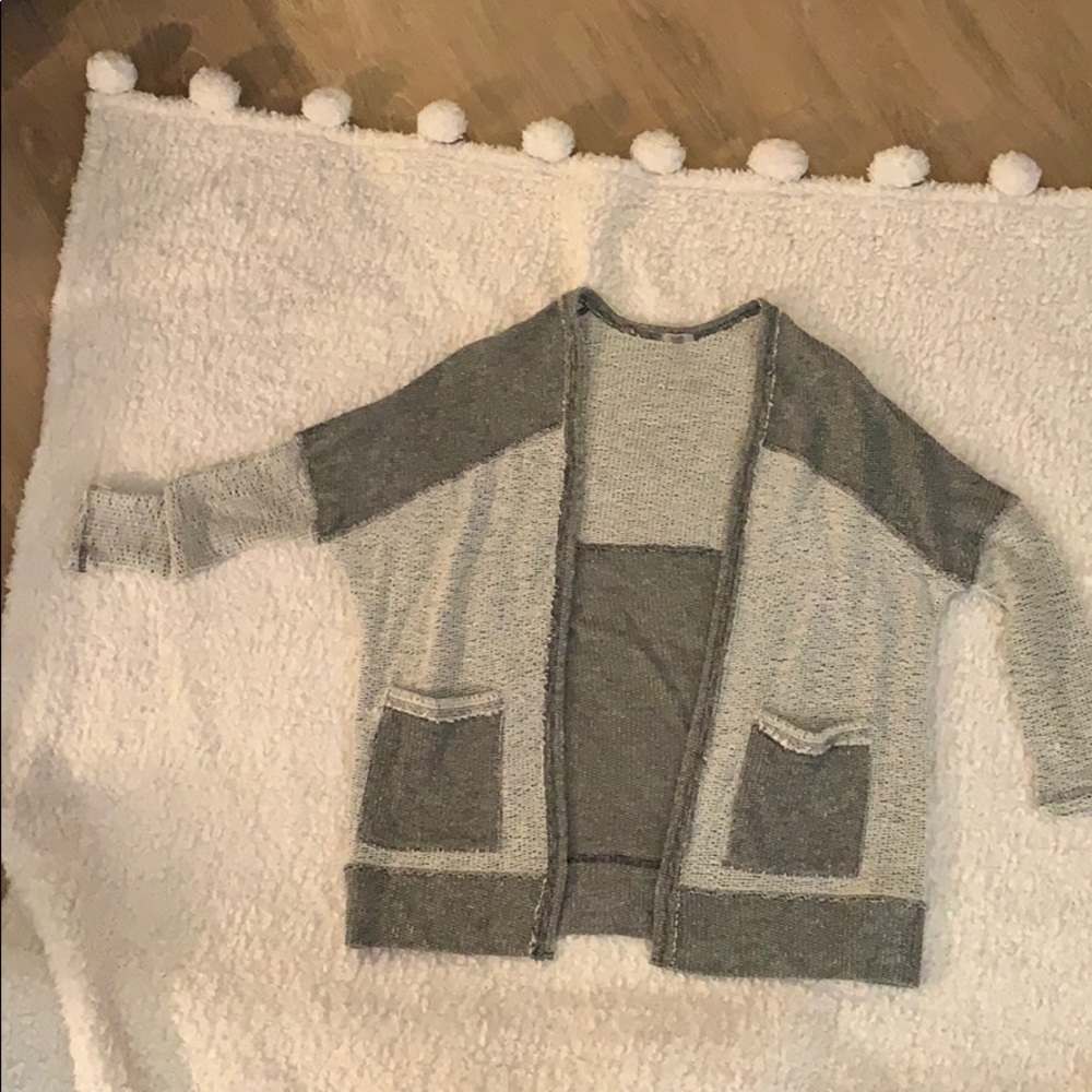 Grey Cardigan